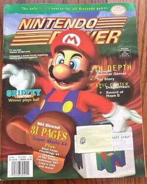 Nintendo Power Magazine Volume 85 June 1996 Super Mario 64 Issue, (61)